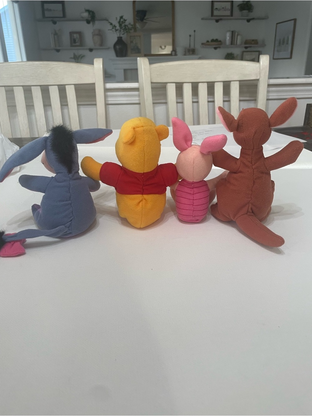 Vintage 1997 Mattel Winnie the Pooh,
Plush Set Of 4 - Picture 4 of 4